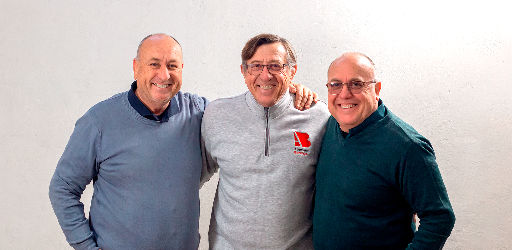 Rodolfo, José y Hector Barengo.